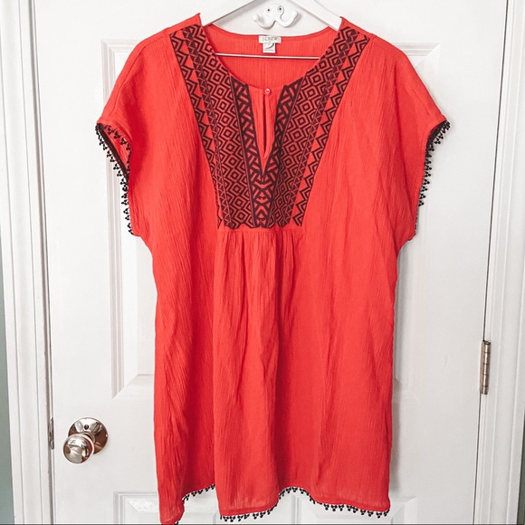J. Crew Dresses & Skirts - J.Crew Short Sleeve Boho Dress
